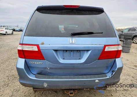 2006 Honda Odyssey Exl z USA, uszkodzony, nr VIN 5FNRL38696B118390